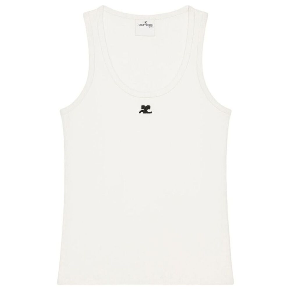 Courreges Women 90`S Rib Tank Top